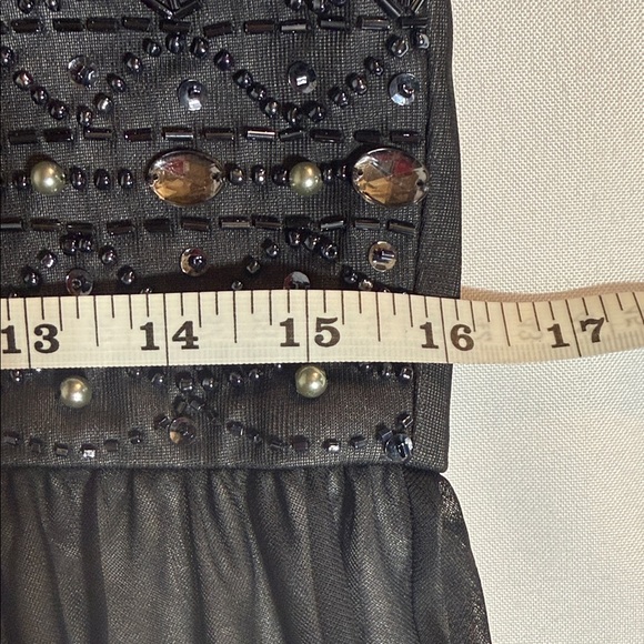 Jessica Howard Black Chiffon Maxi Dress - Picture 11 of 13